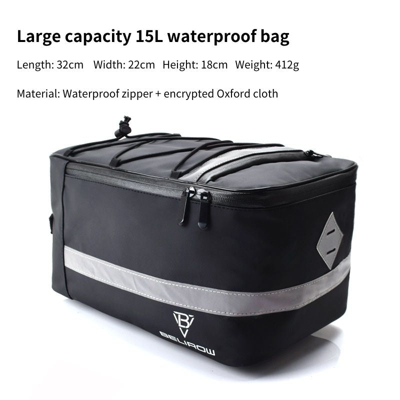 Soft rear seat bag