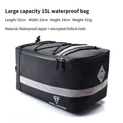 Soft rear seat bag